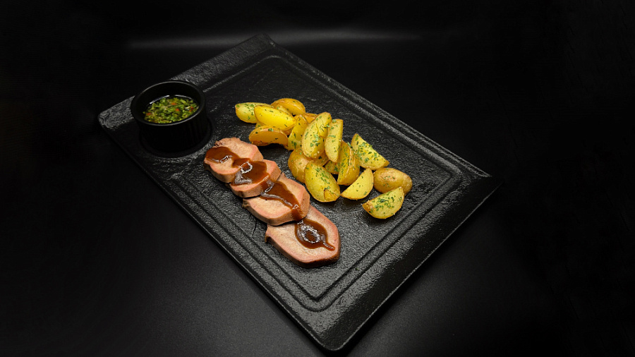 Говяжий язык по- техасски